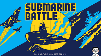 Submarine Battle80s LCD Game