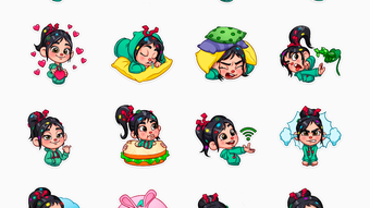 WASticker Animated Princesses