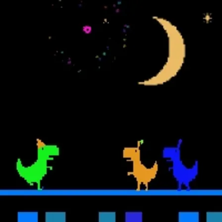 Play New Year's Dino Run Online - Free Browser Games