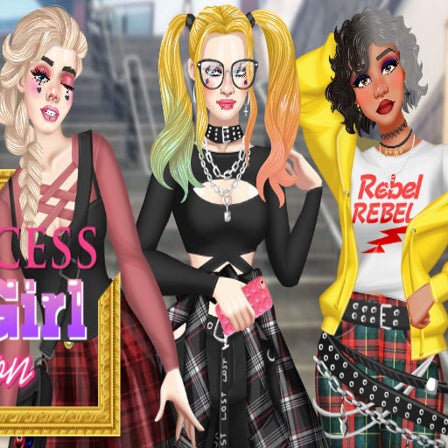 Princess Ella: Soft vs Grunge - Online Game - Play for Free