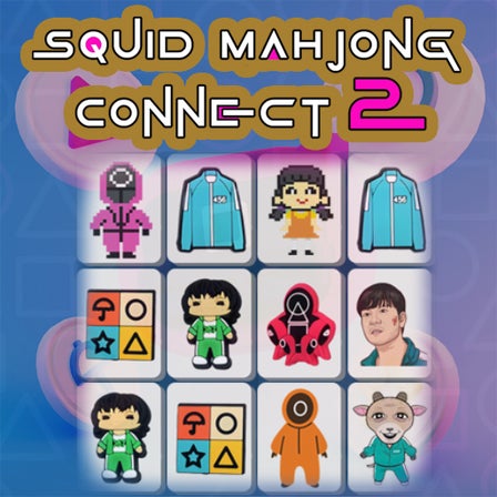 Squid Mahjong Connect 2 em Jogos na Internet