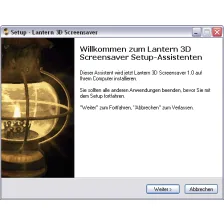 Lantern 3D Screensaver