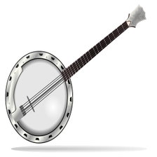 Play banjo.