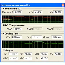 Hmonitor (Hardware Sensors Monitor)