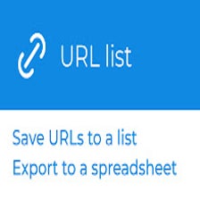 URL List – save and export lists of URLs