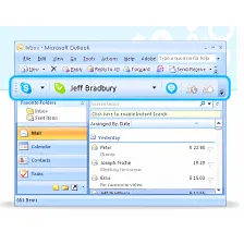 Skype Email Toolbar