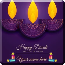 Name On Diwali Greeting Cards I Diwali Wishes