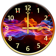 Fire Clock Widget