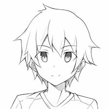 Drawing Anime Boy for Android - Download