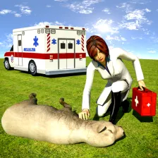 Animals Rescue Mission : Lady Doctor Games