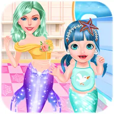 Mermaid Family - Underwater Shopping Mall