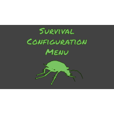 Survival Configuration Menu