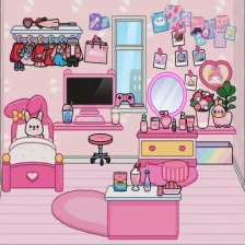 Toca Boca Pink Room Ideas