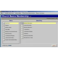 Church Basics Membership 2000