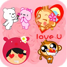 Love Stickers for messenger