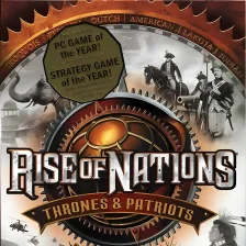 LOT OF 2: Rise of Nations & Rise of Nations Thrones & Patriots PC Games  W/Key