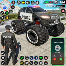 US Police Monster Truck Gangster Car Chase Games