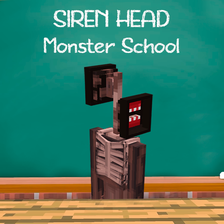 Siren Head: Monster School for MCPE