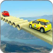 Impossible Ramp Car Driving  Stunts
