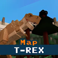 Map for Minecraft T-Rex