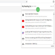 Chrome Reading List 2 Google Chrome 용 - 확장 프로그램 다운로드