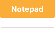 Notes - Notepad Notebook