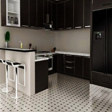 kitchen tile floor design