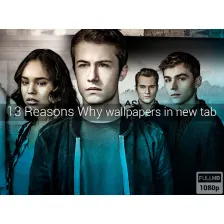 13 Reasons Why Wallpapers New Tab