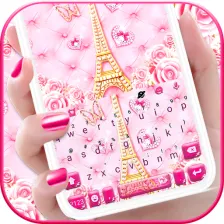 Romantic Paris Love Keyboard T