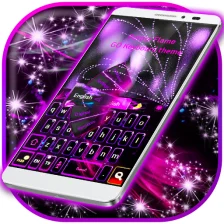 Purple Keyboard Theme