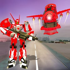 Flying Train Transformation Simulator для Android — Скачать