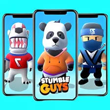 Download Wallpaper : Stumble Guys android on PC