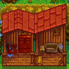 Lily's Rustic Tractor Garage