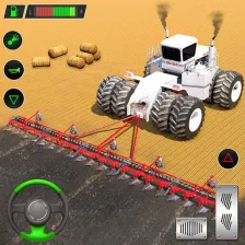 Tractor Drive Farming Game Sim