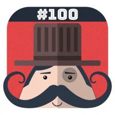 Mr. Mustachio : 100 Rounds