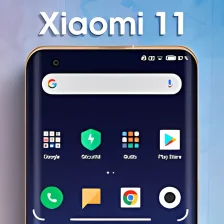 Xiaomi mi 11 Launcher theme f