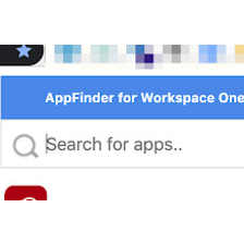Workspace ONE Finder