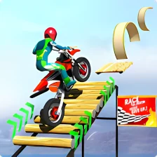 Tricky MotorBike: Bike Game