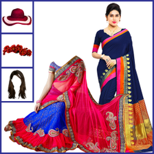 Women saree photo editor