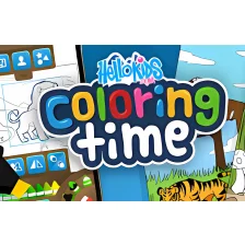 Hellokids Coloring Time Game New Tab