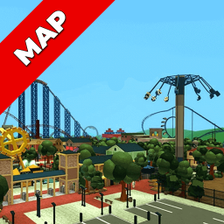 theme park map for roblox