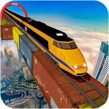 Impossible Train Tracks Simulation: Driving Train