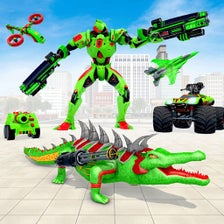 Crocodile Robot Transform War