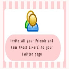 Invite Friends and Fans for Twitter