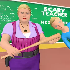 Scary Evil Teacher 3d game: Creepy Spooky game
