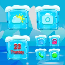 Wow Frozen Theme - Icon Pack