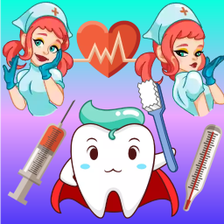 Doctors and nurses stickers