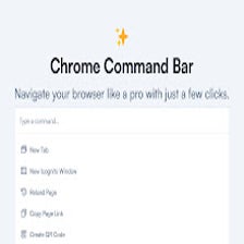 Chrome Command Bar