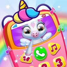 Baby Princess Phone: My Baby Unicorn Care For Kids