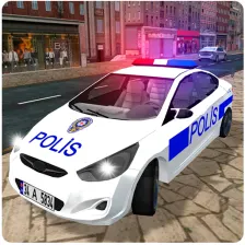 Real Police Car Driving Simula
